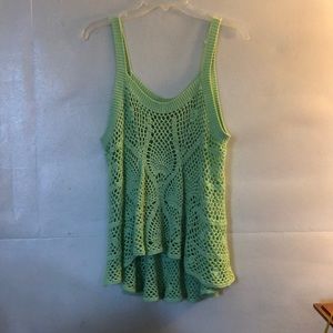 Light Green Knit Top